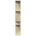 vidaXL Bibliothèque chêne sonoma 92x29x188 cm bois d'ingénierie