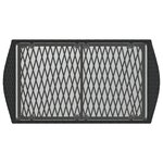 vidaXL Salon de jardin 4 Pièces avec coussins noir résine tressée