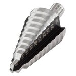 Wolfcraft foret par incréments 10 mm 8-30 mm acier rapide gris 2516000