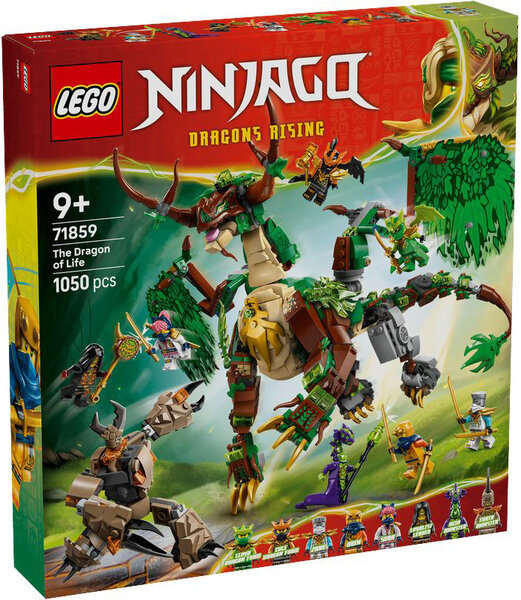LEGO NINJAGO Le dragon de vie 71859 — 1 050 pièces