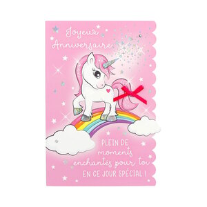 Carte Anniversaire - Joyeux anniversaire Plein de moments enchantés pour toi