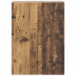 vidaXL Armoire Murale 66 x 34 5 x 90 cm Bois d'ingénierie Bois ancien