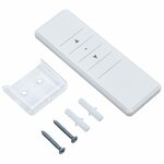 vidaXL Auvent rétractable automatique et poteaux 3 5x2 5 m Crème
