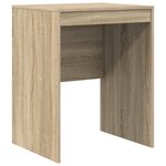 vidaXL Bureau avec rangement Chêne Sonoma Bois d'ingénierie