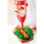 Hape E3160 - Set Fast-Food Jouet de Cuisine Multicolore