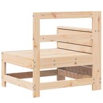 vidaXL Canapé de jardin accoudoir 69x62x70 5 cm bois massif de pin