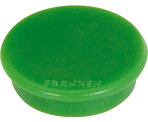 Paquet de 10 Aimants Ronds diam 24 mm Vert FRANKEN