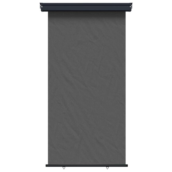 vidaXL Store latéral de balcon 117 x 250 cm 100  polyester fer acier