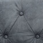vidaXL Fauteuil gris tissu