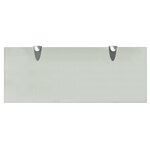 vidaXL Étagères murales 2 Pièces Verre 50 x 20 cm 8 mm