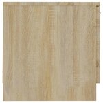 vidaXL Tables de chevet 2 Pièces Chêne sonoma 40x39x40 cm