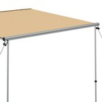 vidaXL Auvent de camping-car et caravane 1 8x2 5x2 15 m Beige