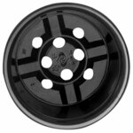 vidaXL Pot à fleurs 100 Pièces Noir Ø 15 x 12 5 cm Plastique