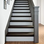 vidaXL Marches d'escalier 16 Pièces marron foncé 80x25x2 cm chêne massif