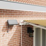 vidaXL Auvent Rétractable avec 500 × 300 cm Multicolore