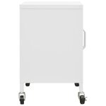 vidaXL Armoire de rangement Blanc 60x35x56 cm Acier