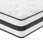 vidaXL Matelas à ressorts bonnell moyen 140x200 cm