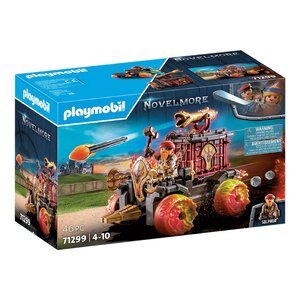 PLAYMOBIL 71299 - Novelmore Chariot de combat enflammé des Burnham Raiders