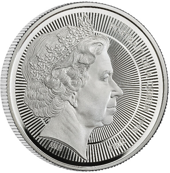 Monnaie QUEEN EFFIGY IV Elizabeth II Portraits of a Queen 1 Oz Platine 100 Pounds United Kingdom 2026 (PRÉCOMMANDE)