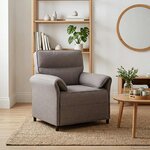 vidaXL Canapé 1 place Taupe 88 x 83 x 95 cm