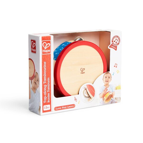 Hape E0607 - Tambourin pour enfant