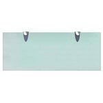 vidaXL Étagères murales 2 Pièces Verre 50x20 cm 8 mm