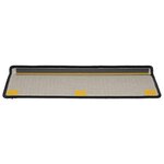 vidaXL Tapis d'escalier 10 Pièces 65x21x4 cm Noir