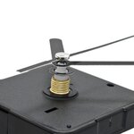 vidaXL Mouvement d'horloge à quartz avec aiguilles