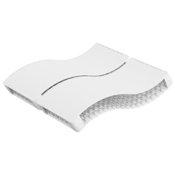 vidaXL Matelas à ressorts bonnell moyen 160x200 cm