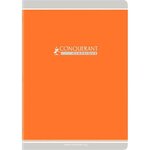 Cahier piqûre 48 pages seyès 90 g  couverture carte recyclée  format 21 x 29 7 cm CONQUERANT