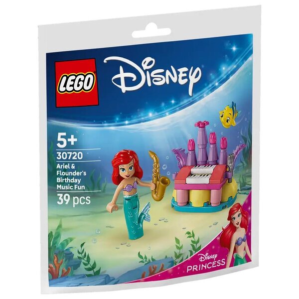 LEGO Disney 30720 La fête d'anniversaire d'Ariel avec Polochon (Polybag)