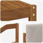 vidaXL Ensemble de canapés d'extérieur 11 pc Gris Naturel et Clair