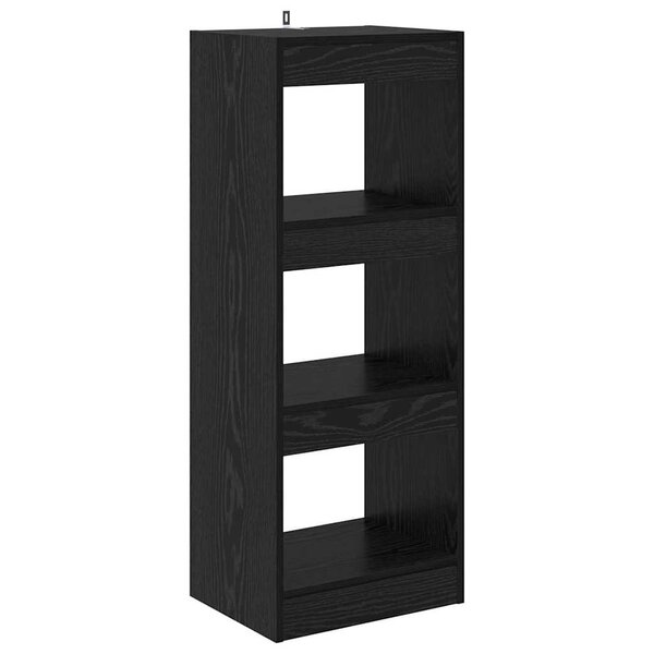vidaXL Bibliothèque Chêne noir 40 x 30 x 103 cm Bois d'ingénierie