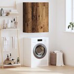 vidaXL Meuble mural Marron 69 5 x 34 x 90 cm Bois d'ingénierie