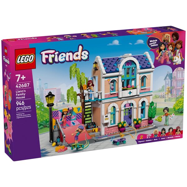 LEGO Friends La maison de famille de Liann 42687  946 pièces  4 mini-poupées