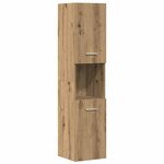 vidaXL Ensemble de meubles salle de bain 3 Pièces bois d'ingénierie