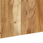 vidaXL Tête de lit 120 cm bois d'acacia massif