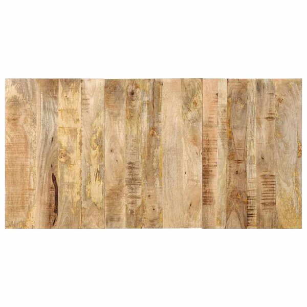vidaXL Tête de lit 160 cm bois de manguier brut massif