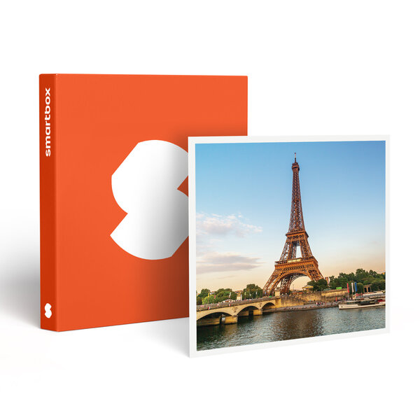 SMARTBOX - Coffret Cadeau City-tour de Paris  croisière sur la Seine et visite de la Tour Eiffel et du Louvre -  Multi-thèmes