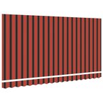 vidaXL Toile de rechange pour store banne Multicolore 400 x 200 cm