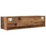 vidaXL Meubles TV 2 Pièces vieux bois 100x31x25 5 cm bois d'ingénierie