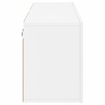 vidaXL Meubles TV muraux 2 Pièces blanc 60x30x41 cm