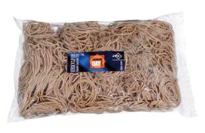 Sac de 1 Kg Bracelets caoutchouc Elastique 120 x 1,8 mm JPC