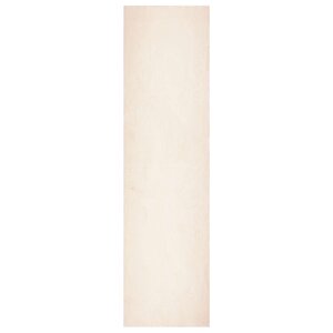 vidaXL Tapis doux à poils moyens et lavable HUARTE Beige 80 x 400 cm