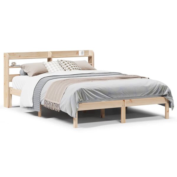 vidaXL Cadre de lit sans matelas 120x200 cm bois de pin massif