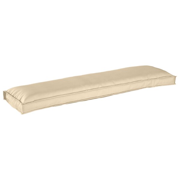 vidaXL Coussin pour banc de palette Beige 150 x 40 x 8 cm Tissu Oxford