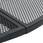 vidaXL Ensemble de chaises de jardin empilables 7 Pièces anthracite