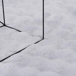 vidaXL Tapis de surface HUARTE Gris 200 x 140 cm Polyester