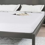 vidaXL Matelas Blanc 140 x 200 cm Mousse à mémoire de gel
