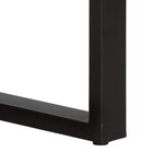 vidaXL Armoire de console 90x35x75 cm bois de manguier massif brut